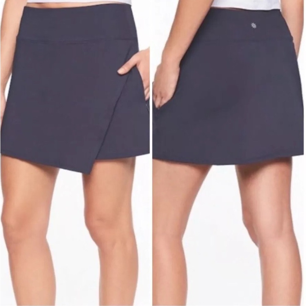 Athleta Volley Skort, Size S in Navy Blue - Picture 1 of 11